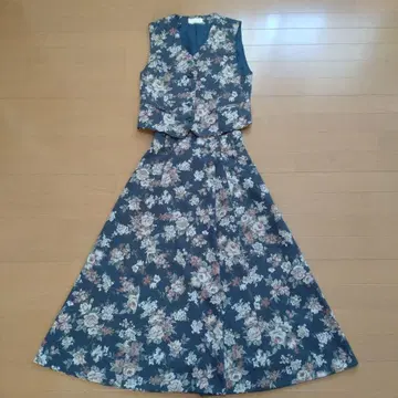 K and J 투피스 셋업 베스트 스커트 익명 배송