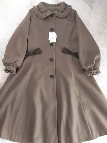 아오키 미사코 콜라보 시마미사 코트 (택 포함 미사용품)