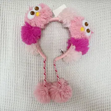 [ 미사용 ] USJ 퍼지 머리띠 모피