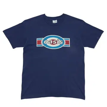 레어 L 90s oasis Target Logo T셔츠 양면