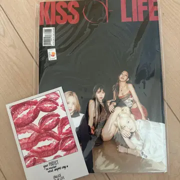KISS OF LIFE 줄리 엽서 포함