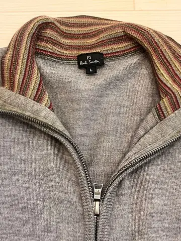 Paul Smith 집업 니트 가디건 L