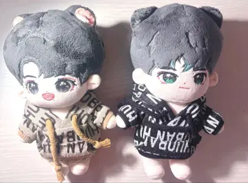 샤오잔 왕이보 봉제 인형 20cm 코스튬 포함