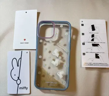 merry jenny 미피 꽃이 둥둥 떠다니는 iPhone 12 케이스