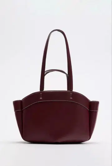 ZARA 숄더백 버건디