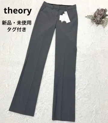 [ 새상품 택 포함 ] theory 띠어리 모 96% 슬랙스 팬츠 XXO