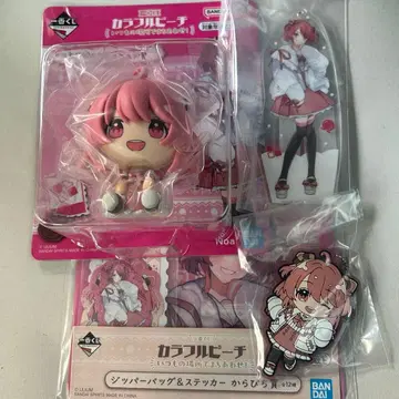 [옷토토리노아상] 제일복권 컬러풀 피치 4점 컴프 세트