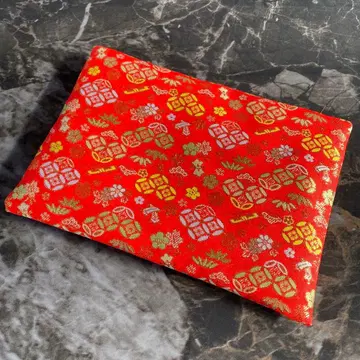 미사용 새상품 금전운 업! 지갑용 방석 금란 x 면 장지갑 개운 인테리어