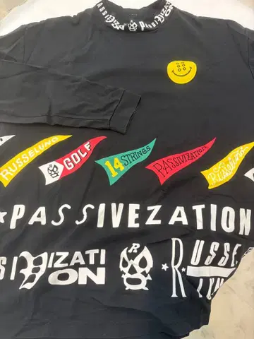 Russeluno 블랙 긴팔 셔츠 사이즈 6