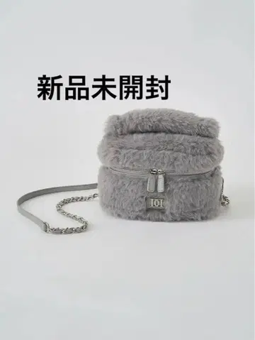 darich 다리치 인조 모피 숄더 미니백 GRY