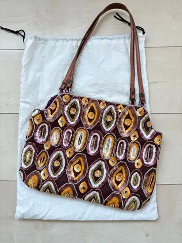 JAMIN PUECH 비즈 자수 토트백