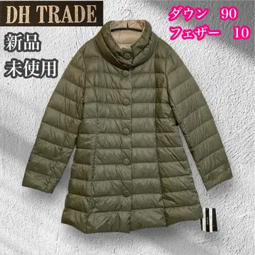 DH TRADE 미사용 새상품 라이트 다운 다운 코트 카키 M