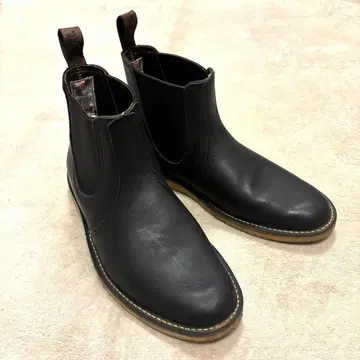 새상품급 RED WING 블랙 사이드 고어 부츠 27.5cm USA