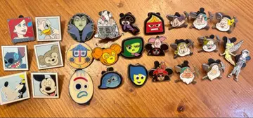 디즈니 핀 배지 세트 27개