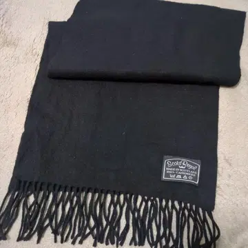 고품질 최고 캐시미어 브랜드 스코츠 리걸 인기 블랙 심플 머플러