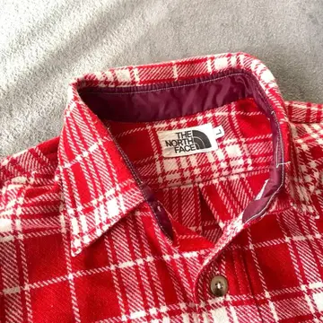 THE NORTH FACE 체크 플란넬 셔츠