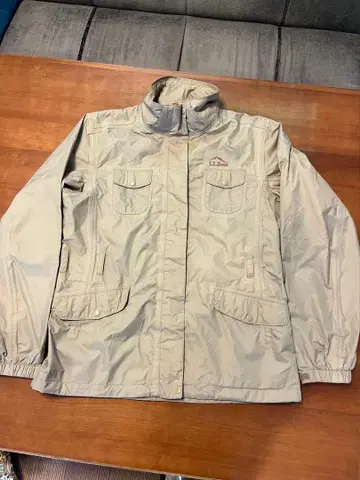 L.L.Bean 베이지 나일론 자켓 M
