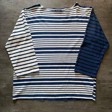 루미노아 x TOMORROWLAND 빅 보더 바스크 셔츠 F