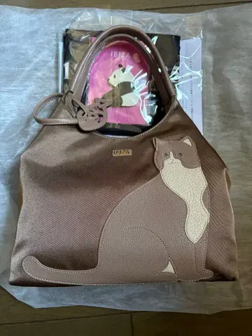 IBIZA 아니마다 고양이 토트백