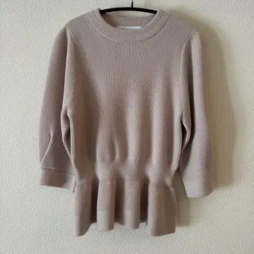 [ 시착만 한 상품 ] 에스트네이션 페플럼 니트 핑크