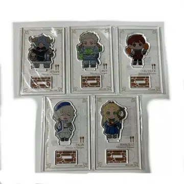 던전밥 콜라보 카페 cafe 아크릴 스탠드 5종 세트