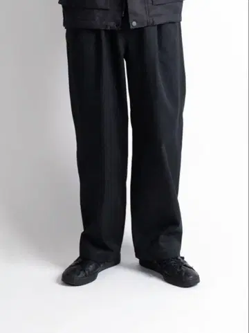 Cornier FINX COTTON GABARDINE WIDE PANTS