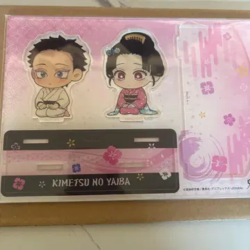 귀멸의 칼날 아크릴 디오라마 하쿠지&코유키