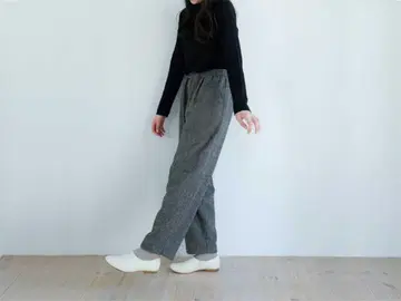 새상품급 오로네 앙네르 팬츠 그레이 tandey 휴일과 시 탄데이