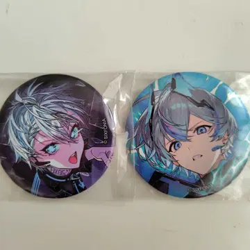 시쿠포니 아메노 코사메 싱귤로이드 Virtual 등신 캔뱃지