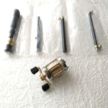 미니미니 낚시용품 마스코트 다이캐스트제 원형 베이트 낚시릴 낚싯대 세트