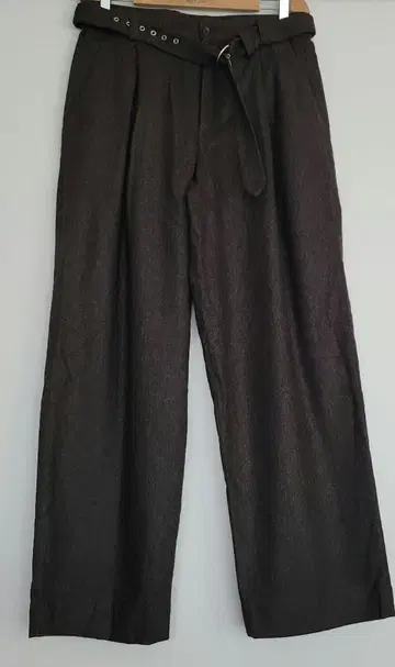 ZARA MEN 트위드 와이드 팬츠