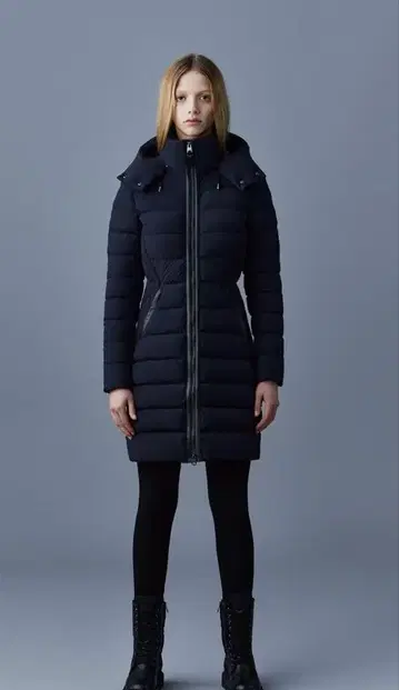 새상품급 MACKAGE 맥케이지 다운 FARREN XS 네이비