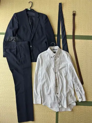 네이비 비즈니스 정장 세트