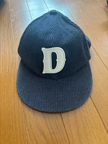 Dickies 코듀로이 D 로고 캡 네이비