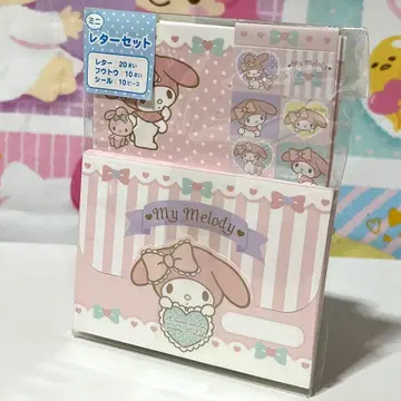 마이멜로디 미니 레터 세트