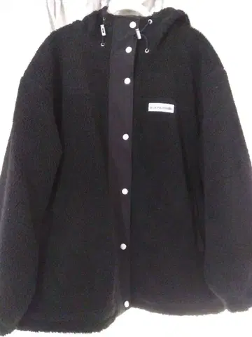 JaVa. 플리스 자켓 블랙