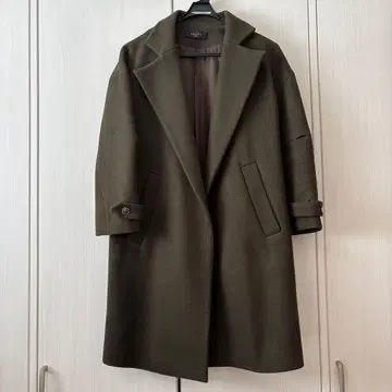 [ 새상품급 ] SACRA (사쿠라) 울 체스터 코트 그린