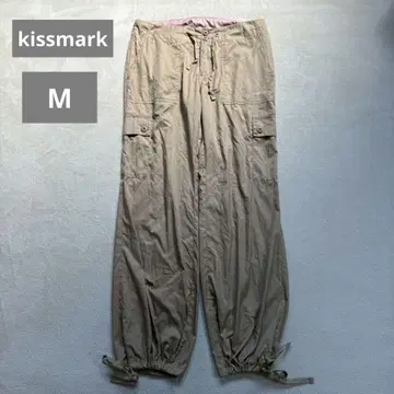 kissmark 와이드 카고 팬츠 M