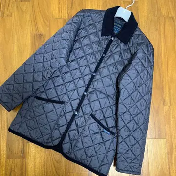 라벤햄 남성용 고급 네이비 퀼팅 자켓 L 40