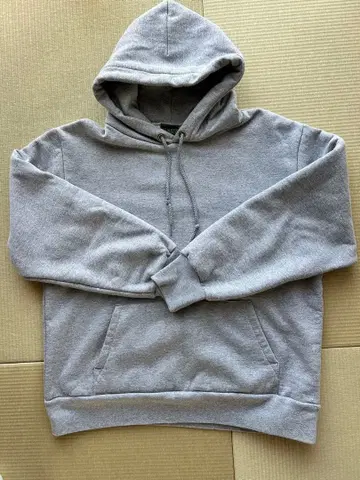 CAMBER 그레이 후드티 뒷면 와플지