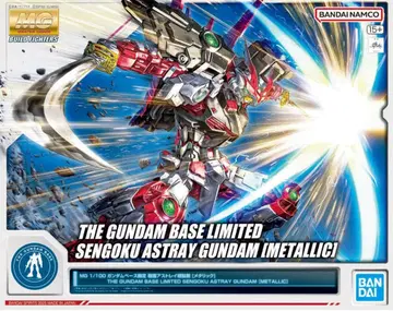 MG 1/100 건담 베이스 한정판 센고쿠 아스트레이 건담 [메탈릭]