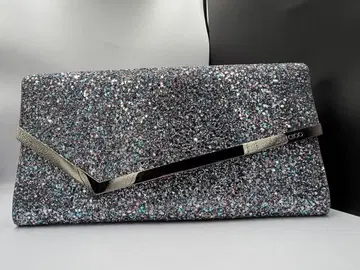 새상품급 JIMMY CHOO 글리터 클러치백