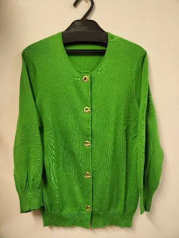 새상품급! PINCEAU 그린 가디건