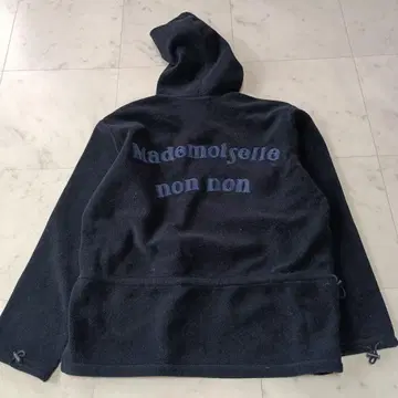 Mademoisellenonnon 마드모아젤 논논 풀오버 플리스