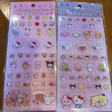 최고심 산리오 씰 타일씰 팝업