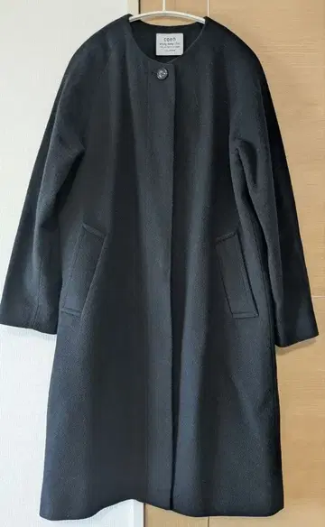 코엔 노카라 코트 네이비