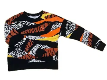 컨디션 최상 푸마 PUMA 티셔츠 트레이닝복 올 패턴 애니멀 무늬