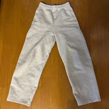 UNIQLO C 맨투맨 와이드 팬츠 긴 길이 XS