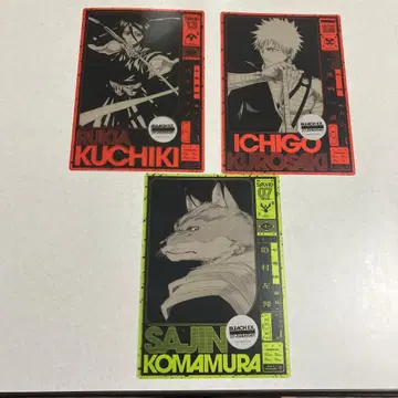 BLEACH전 입장 혜택 후목 루키아 쿠로사키 이치고 코마무라 사진