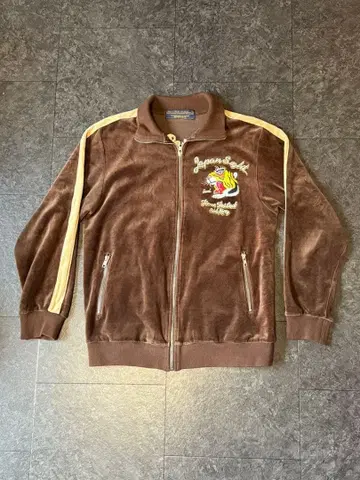 무브먼트 피크 자수 호랑이 벨벳 스카잔